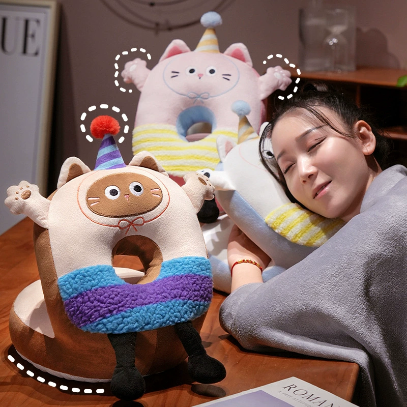 Подушка для сна для студентов, подушка для сна, подушка для сна, офисная поясничная подушка для девочек, мягкая подушка для головы, портативная