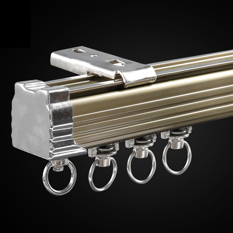 11#特厚大方静音单轨道双轨道顶装侧装尺寸定制|ms