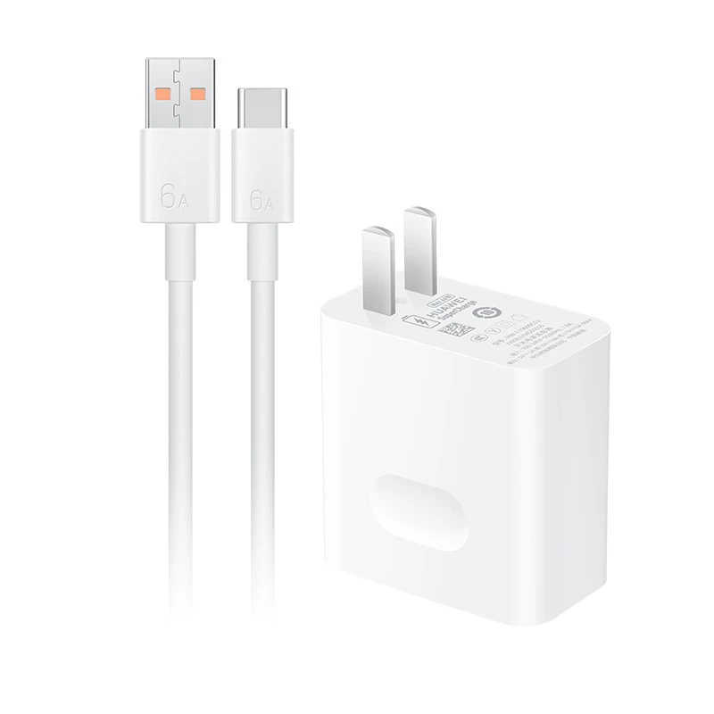 华为 Super fast charging 66W wire charging Typec original data cable charging head is suitable for Mate40/Pro