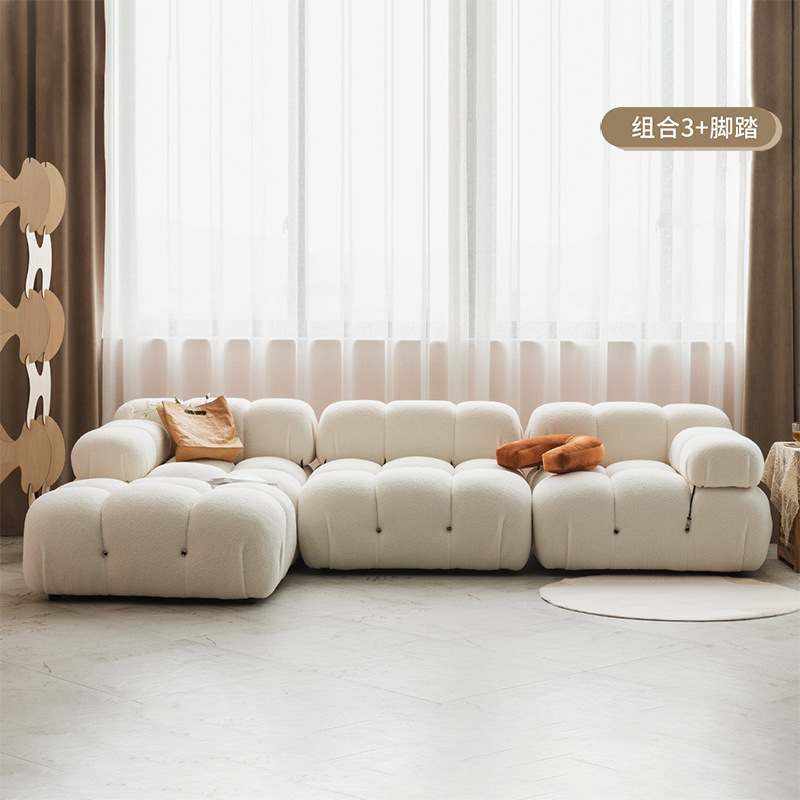 Three seats + large foot