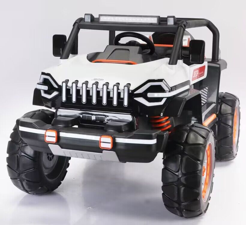 Coche de control remoto de juguete eléctrico de cuatro ruedas todoterreno para niños nuevos puede sentarse bebé adulto coche de juguete recargable Carro de bebé