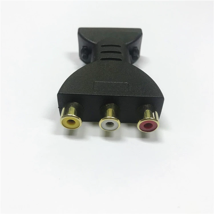 HDMI к AV красный и белый, HDMI к AV преобразователь HD HDMI к AV 3RCA rotor rotor rotor