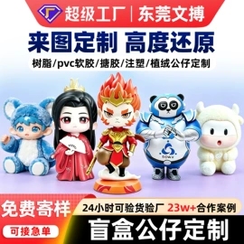 搪胶公仔;树脂工艺品;其他公仔