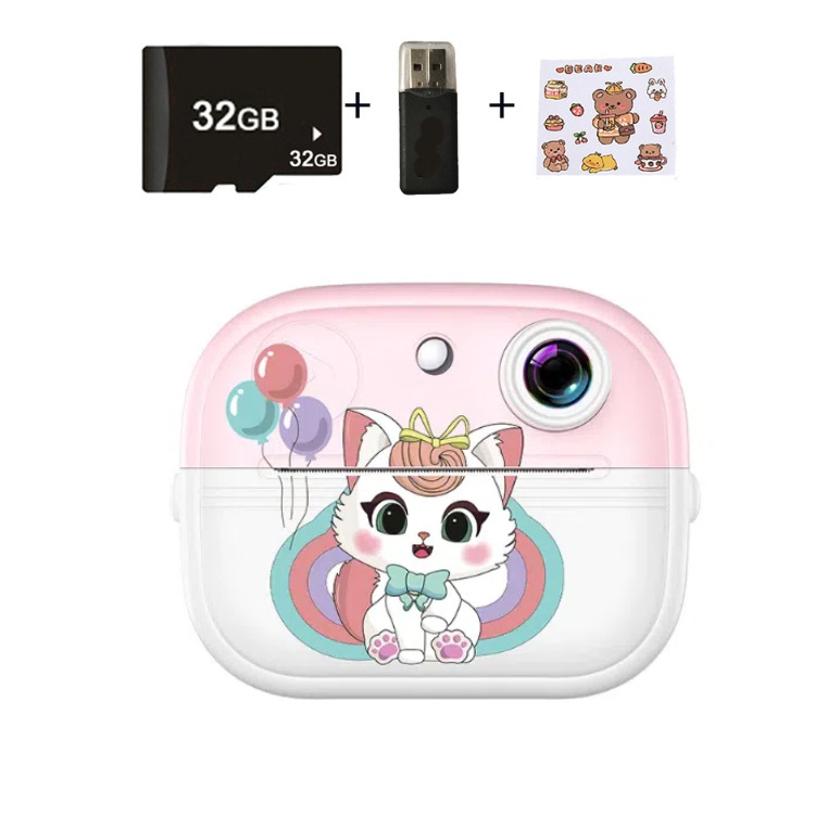 Transfronterizo nuevo Q5 divertido HD fotocamera de impresión térmica infantil fotográfica de dibujos animados cámara digital
