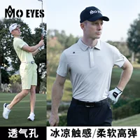 MO EYES Волшебный Глаз Гольф Одежда Мужская весна Летняя футболка с короткими рукавами Спортивная одежда Дышащий топ поло рубашка