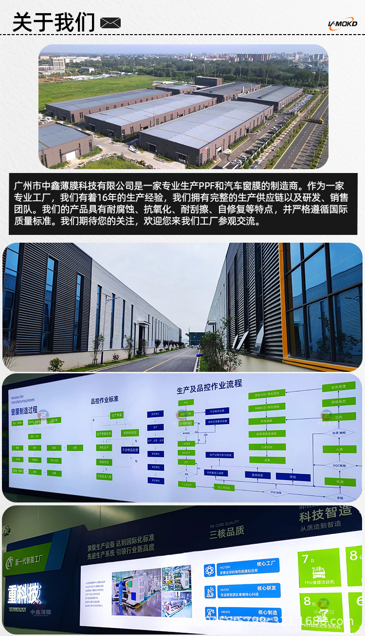 Car TPU color change film paint protective film wholesale self-repair PPF invisible car clothing full car film factory direct sales