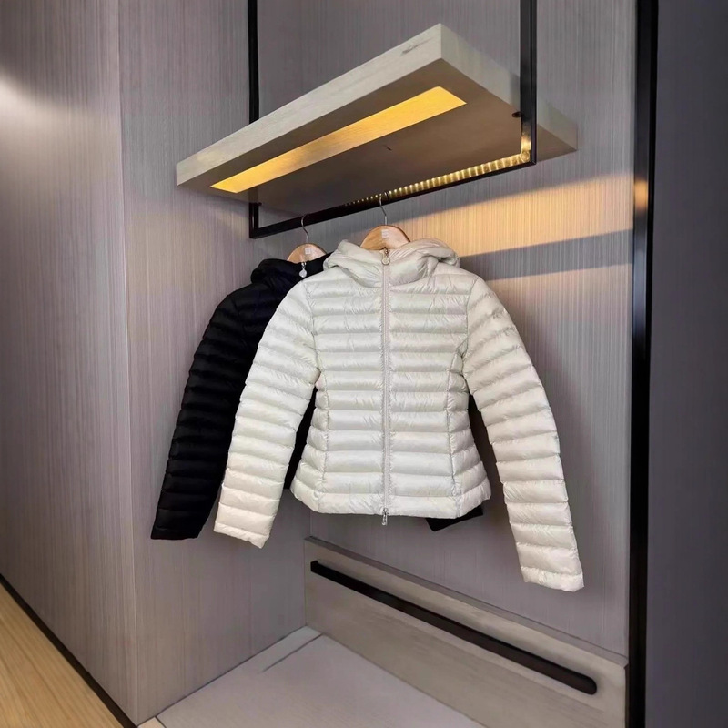 [Dujia] m Mengjia Lightweight White Goose down Jacket Warm Waist Slimming Look Short Autumn and Winter Hooded down Jacket for Women