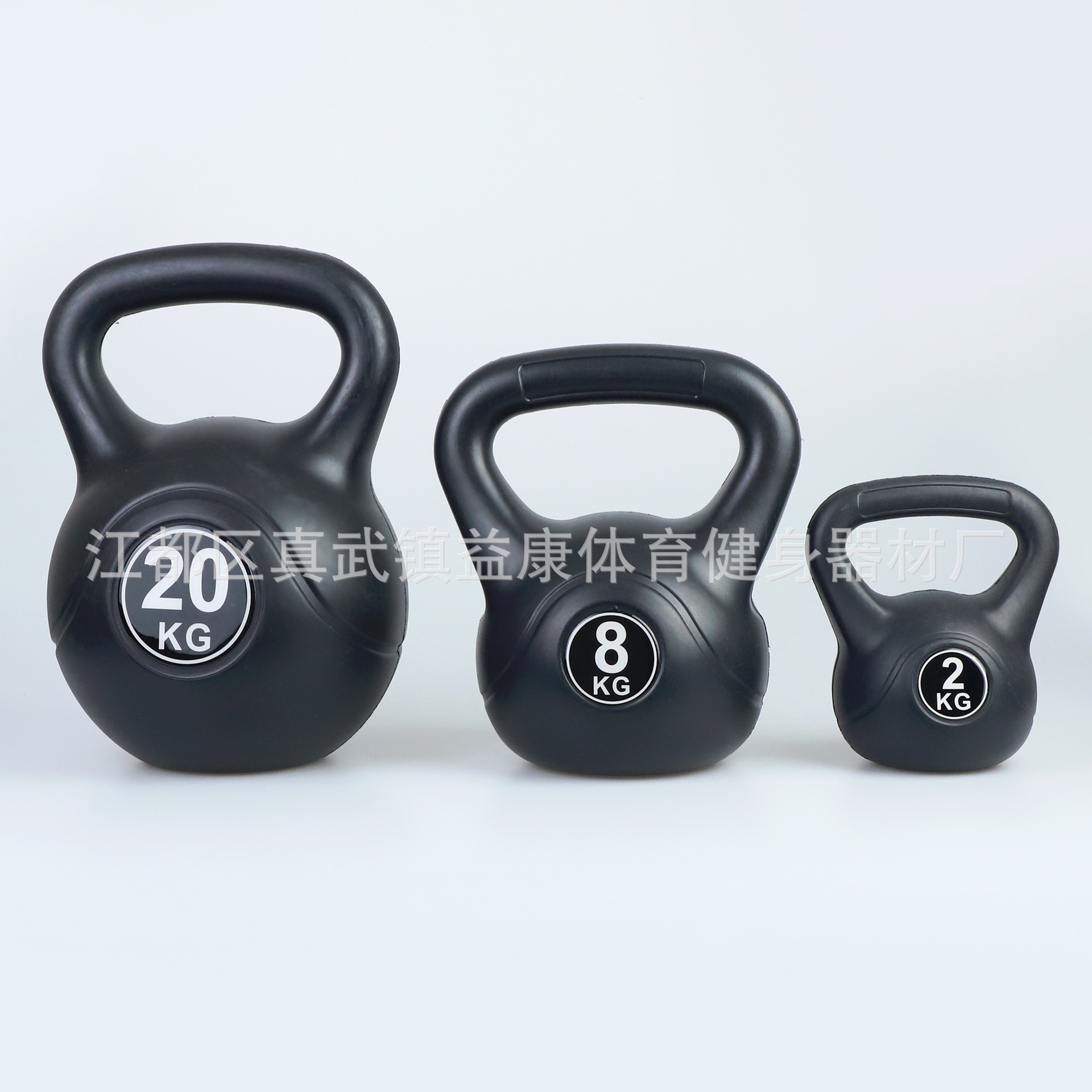 Venta al por mayor de plástico hexagonal inmersión mancuerna hombres y mujeres color kettlebell brazo entrenamiento muscular equipo de fitness hogar kettlebell Promoción de fin de año