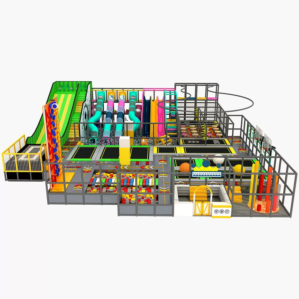 [Внутренняя батутная зона Jump Park Jump Arena Playground]