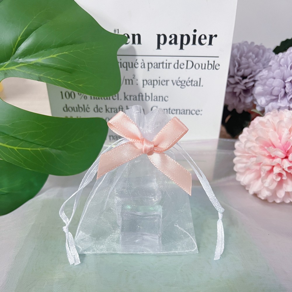 6g Weight Storage Bag Storage & Cleaning Jewelry Packaging Bags Classification 1 Piece Quantity Organza Material Solid Color Pattern Casual Style Casual Solid Color Organza Gift Wrapping Supplies 6