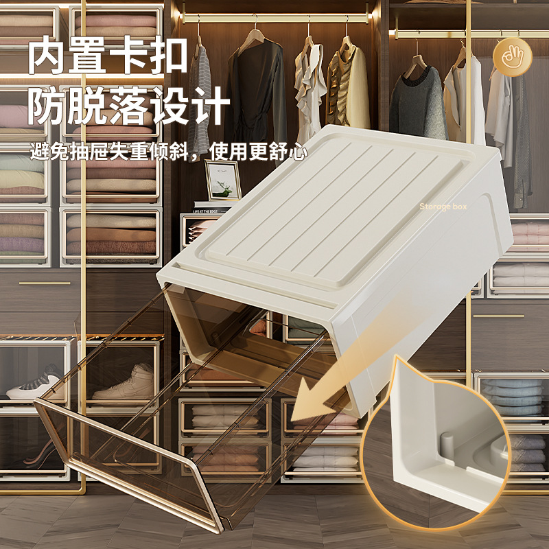 Armario de almacenamiento de cajones para el hogar transfronterizo, baño, sala de estar, armario de almacenamiento, clasificación de clasificación de ropa, almacenamiento de múltiples escenas