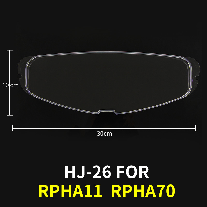 Motorcycle Helmet Hj-26 Motorcycle Helmet Lens Rpha-11Pro and Rpha-70St Model Helmet Lens