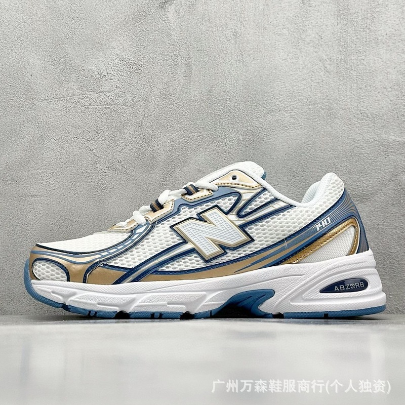 莆田純正 NB740 ニューバランス カップル スポーツ ランニング シューズ レトロ メンズ レディース シューズ ジョギング シューズ カジュアル パパ シューズ|undefined