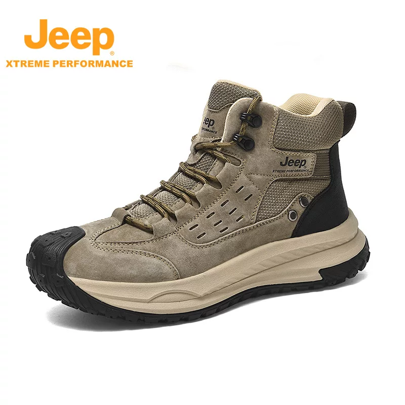 JEEP/吉普 демисезонные спортивные модные нескользящие комфортные трекинговые кроссовки для походов