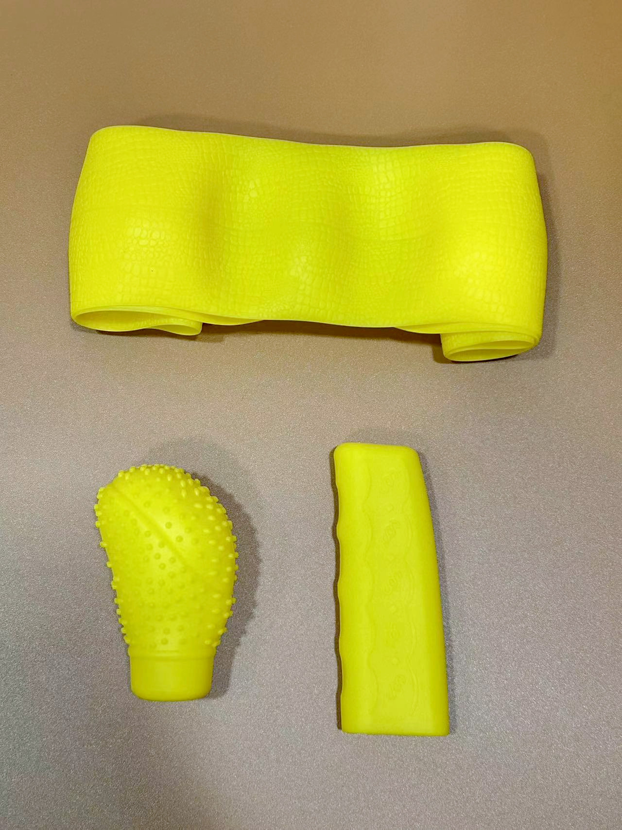 Auto cocodrilo volante cubierta de freno de mano cubierta de palanca de engranaje cubierta de silicona de tres piezas cubierta interior de silicona antideslizante universal
