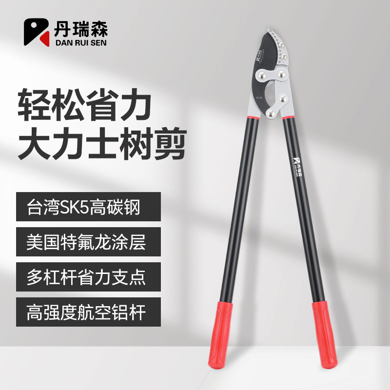 树干剪粗枝剪果树修枝剪大力士剪树剪台湾SK5高碳钢耐用一件代发