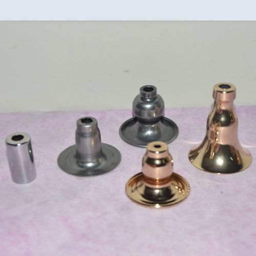 Metal candle holder accessories iron candle cup candle lamp cup candle holder iron cup manufacturer produces handicraft hardware accessories