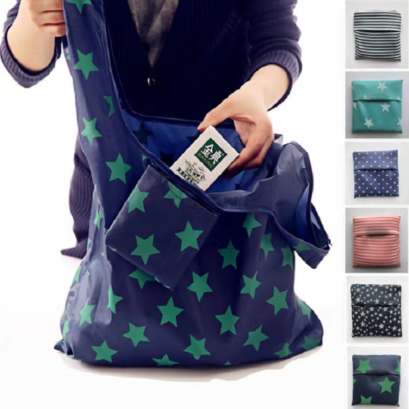 foldable handheld shopping bag