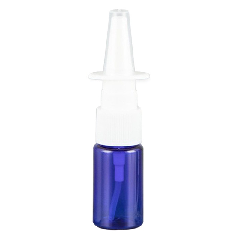 Botella de hombro plano de 10ml con aerosol nasal envases de cosméticos botella de spray directo sub-embalaje botella vacía para mascotas