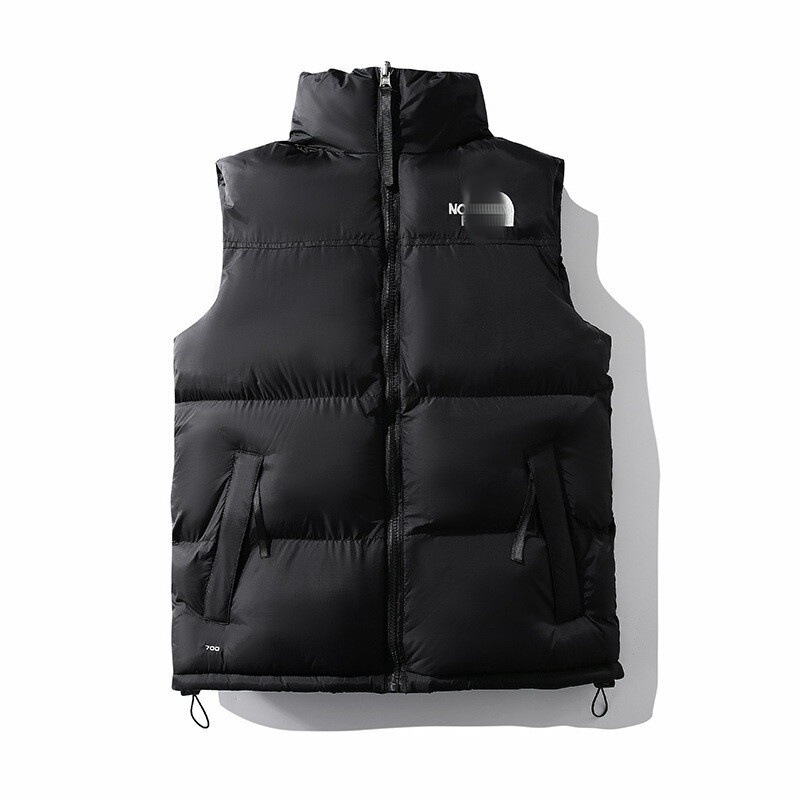 Nobuka Fashion Brand Wholesale: Men's Contrast Color Stand Collar Vest, Winter Warm, Versatile, Comfortable, Casual Outdoor Jacket for Young People Nobuka Fashion Brand Wholesale: Men's Contrast Color Stand Collar Vest, Winter Warm, Versatile, Comfortable, Casual Outdoor Jacket for Young People