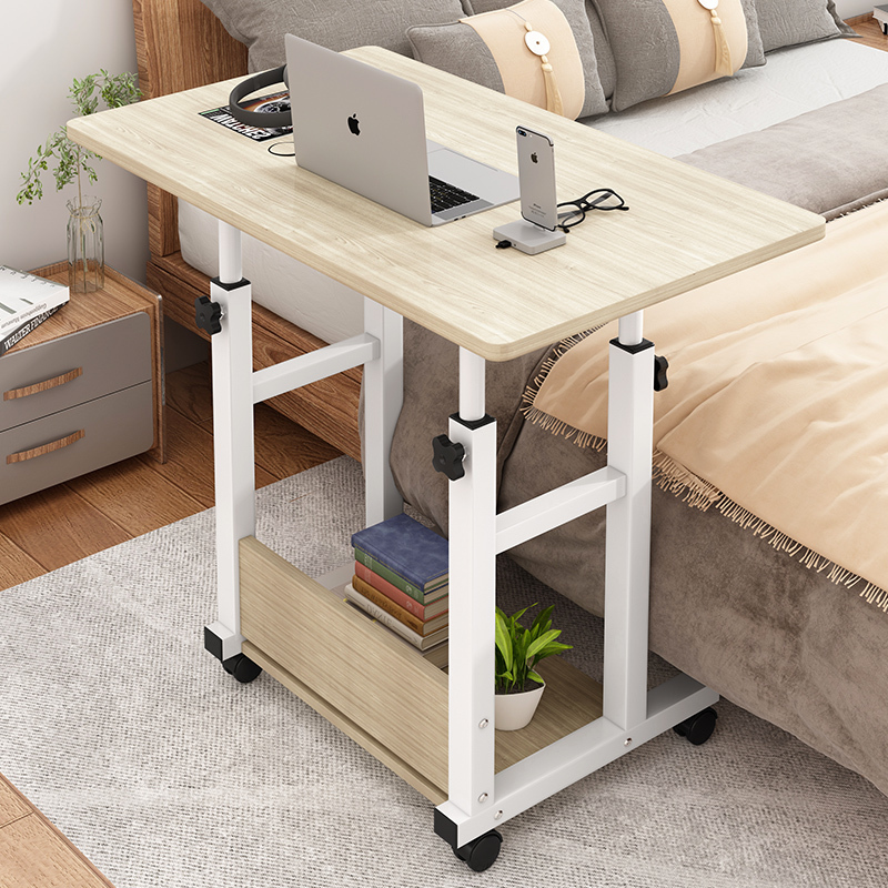 Bedside Table Movable Simple Lifting Table Bedroom Home Student Desk Simple Table Dormitory Lazy Computer Table