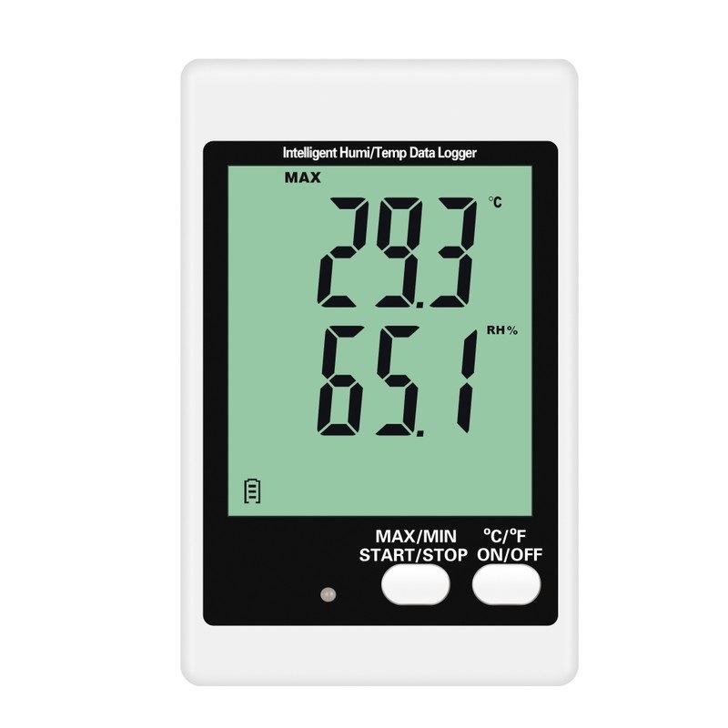 源恒通记录型温湿度计YHT10E/20E/21E高精度温湿度表测试仪曲线图