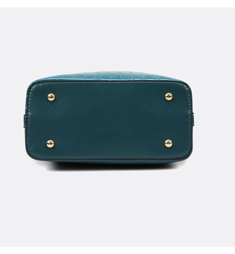 656g Weight Polyester Lining Material Lock clasp Closure Type Single Shoulder Strap Strap Type Crossbody Bag Bags Type Daily Occasion Pu Leather Material Solid Color Pattern All Seasons Season Women'S Gender Fashion Style Bucket Shape Medium Size Women's Medium Pu Leather Solid Color Fashion Bucket Lock Clasp Crossbody Bag 10