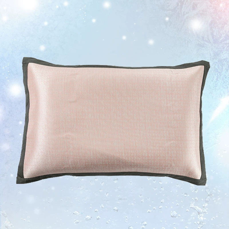 Silk cooling big summer pillowcase, direct factory sales, washable