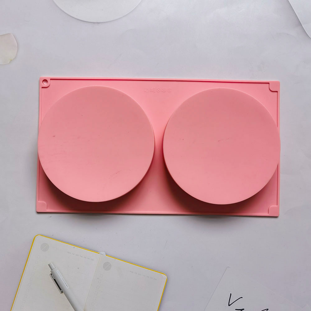 2 discos 309 pasteles molde de silicona pasteles hechos a mano gelatina torta molde de pan herramientas de horneado