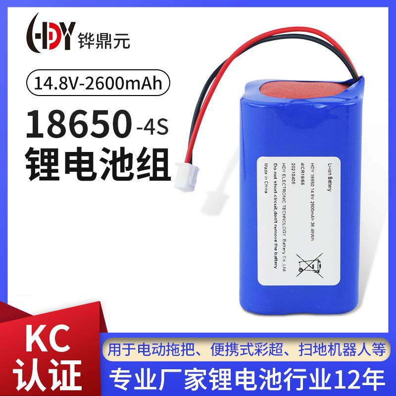 18650 Battery Pack 14.8V2600Mah Vacuum Cleaner Car Wash Gun Power Tool Battery