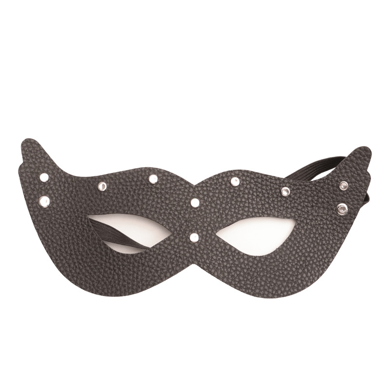 Butterfly Eye Mask PU Leather Blindfold for Couples Sensory Play — detail image 9