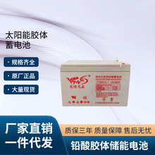 英特尼森蓄电池12伏GFM12V7 17  24 38 65 100  200安伏太阳发电