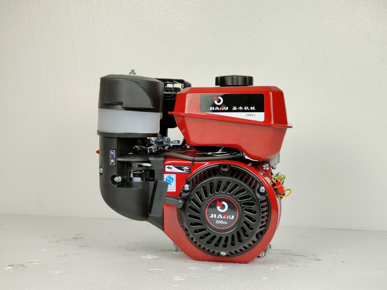 Jiamu GM170K Gasoline Engine 7 horsepower 4kw marine propeller hang-up pesticide application micro-tiller flat key