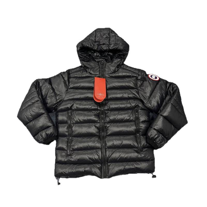 Transfronterizo para GANS GOOSE algodón pareja masculina y femenina 1 / 1 insignia europea encapuchada ropa de pan spot