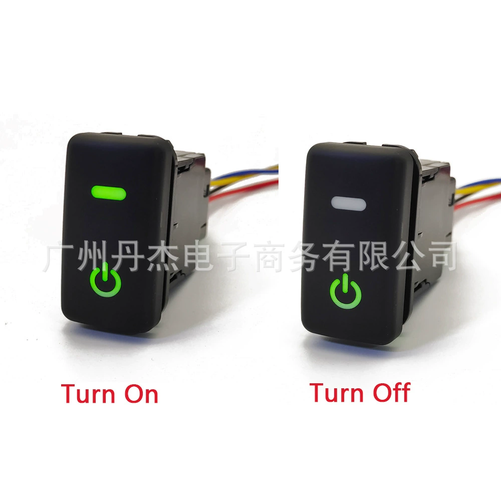 Applicable to Toyota FJ Cool Road Zezawa Domineering 120 LC100 front window heating switch modification switch button