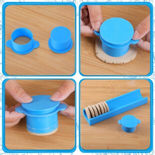 Amazon New Product Circle Cake Pop Mold Set Round Cookie Mold Set with Tray