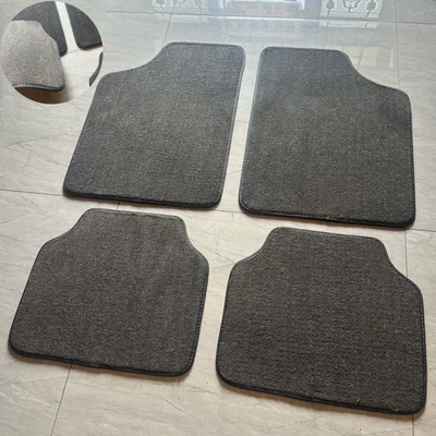 Universal Foot Pad – Car floor mats, original car floor - velvet-gray-universal-four-piece-set