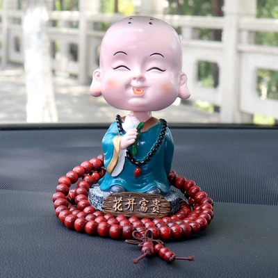 doll car interior decorations, Car ornaments - flowers-bloom-and-wealth