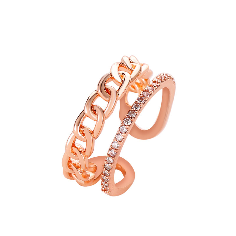 2g Weight Gold Plated Plating Material Artificial Gemstones Inlay Material Festival Occasion Copper Material Geometric Pattern Women'S Gender Simple Style Style Gold Color Copper Geometric Artificial Gemstones Copper Rings 10