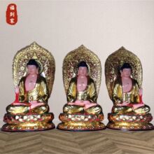 藏佛 密宗佛像 藏传佛像用品神像 三宝佛像 阿弥陀佛佛像制作