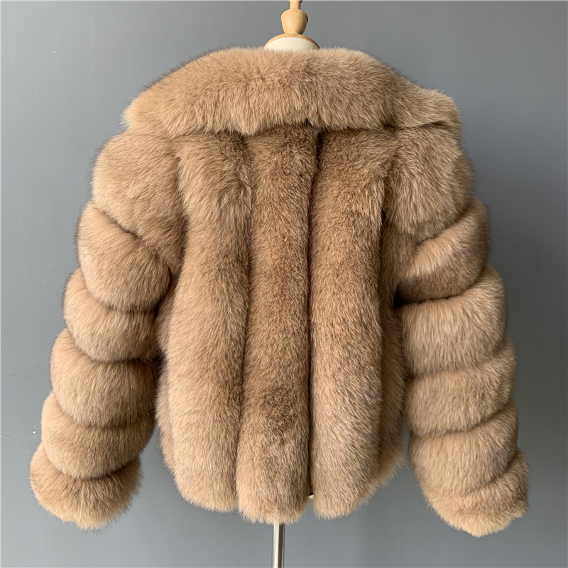 Long Sleeve Sleeve Length Women's Elegant Streetwear Solid Color Coat Faux Fur Coat Jacket