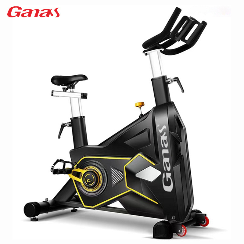 Bicicleta de spinning de fábrica, equipo de fitness para gimnasio, bicicleta de fitness comercial, bicicleta de ejercicio silenciosa con amortiguación.