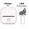 White with pink (includes one roll of consumables)