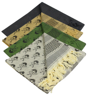 Tactical Arabian Skull Scarf Cs Pubg Large Scarf Field Military Fan Camouflage Turban Desert Headscarf