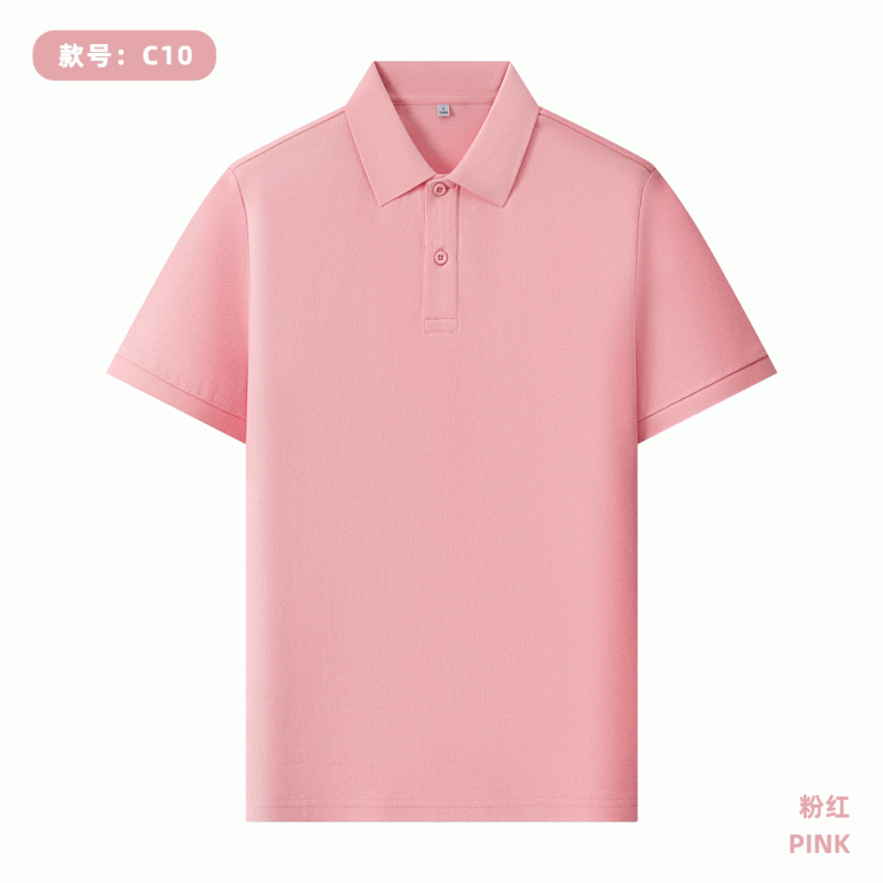 220g 40pcs 100% seda larga camisa de algodón polo personalizada logotipo publicidad camisa cultural impresión de ropa de trabajo
