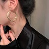 Retro earrings, simple and elegant design, European style