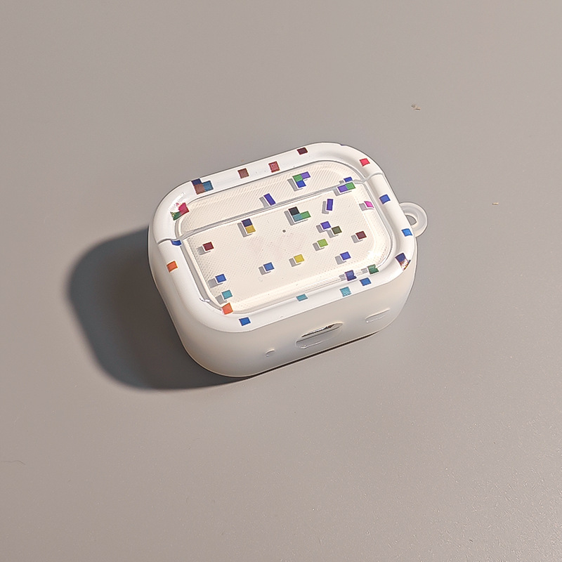 Funda protectora simple y práctica para AirPods 4, funda protectora pro3, funda protectora para auriculares Bluetooth Apple de segunda generación