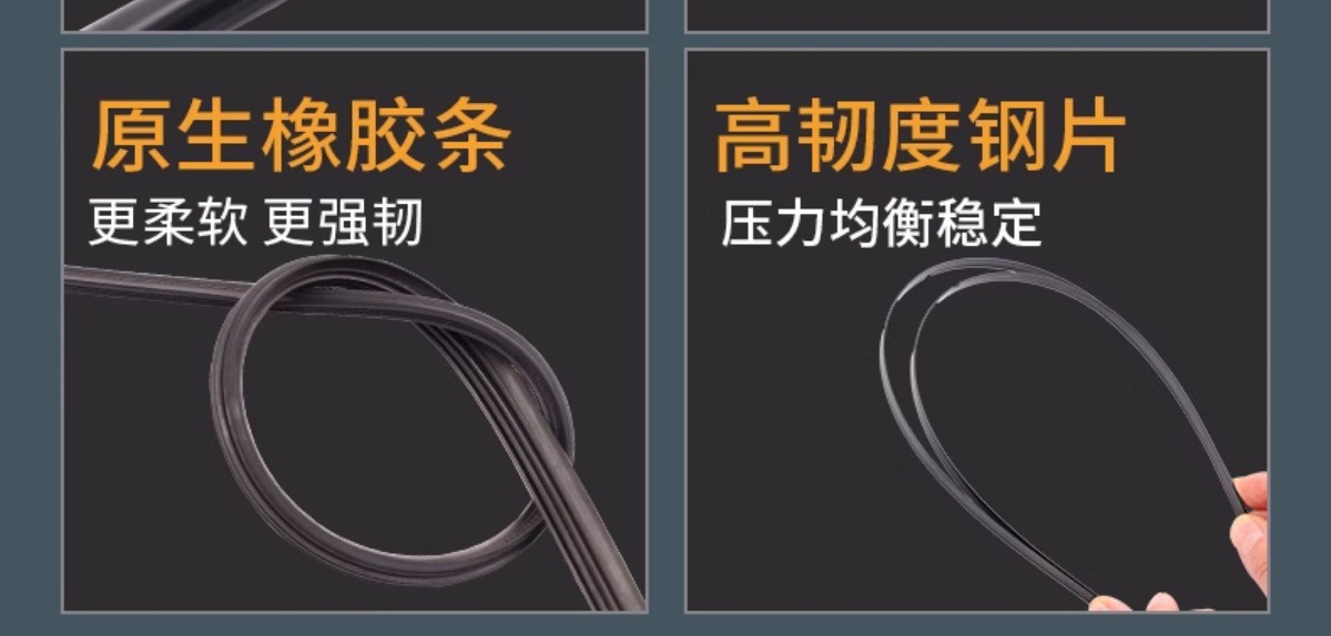 Suitable for Faw Toyota Rav4 Wiper Adapter Strips, New and Old Models, Special Boneless Front and Rear Silent Wipers