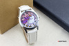 Fuchsia belt suitable for men and women, fashionable quartz cartoon watch, wholesale