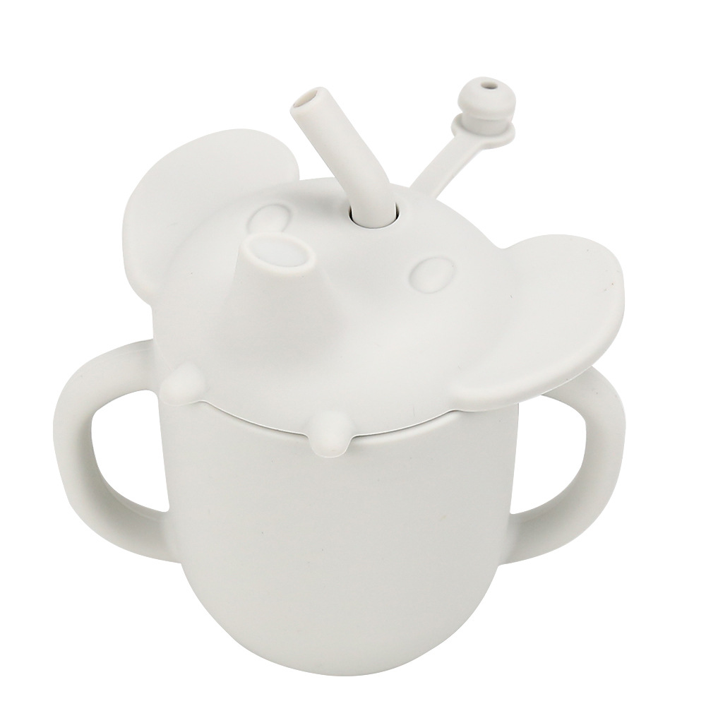 200ml 코끼리 머그컵 - 화이트